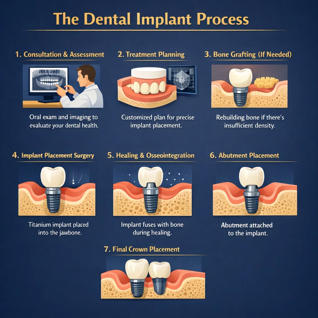 dental implant process